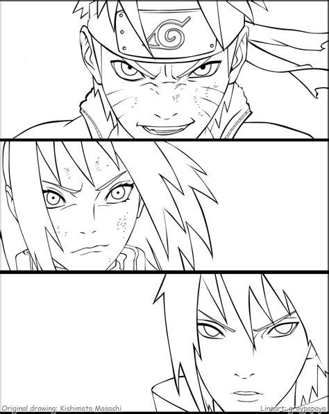 Clip Stock Naruto Outline Drawing At Getdrawings Com Clip Art Library