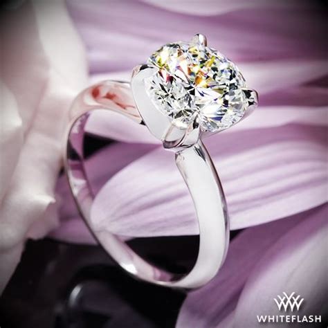 This Lovely 4 Prong Solitaire Engagement Ring Is The Definition Of