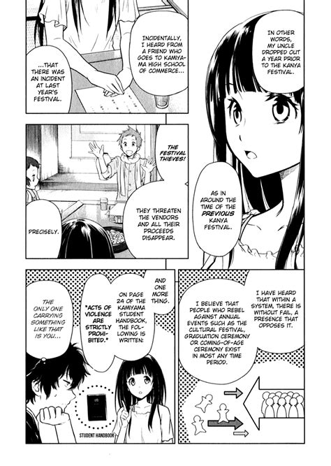 Hyouka Chapter 8 Hyouka Manga Online