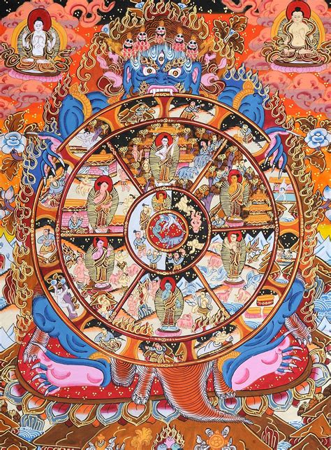 As you go through life you'll see there is so much that we don't understand. The Wheel of Life : A Graphical Explanation : Buddhism