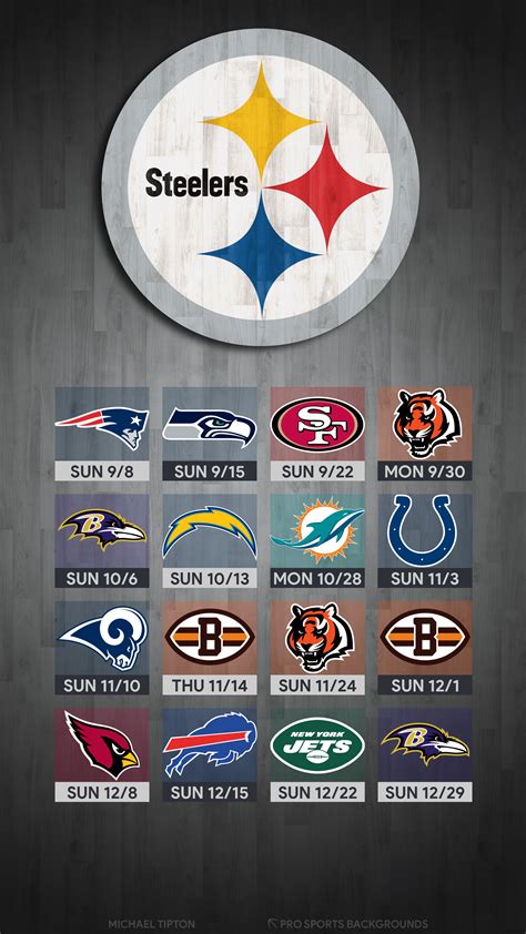 Steelers 2019 schedule phone wallpaper. Pittsburgh Steelers 2019 Wallpapers - Wallpaper Cave