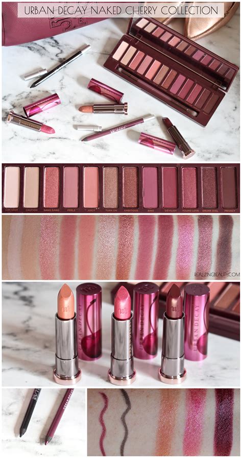 Urban Decay Naked Cherry Collection Review And Swatches