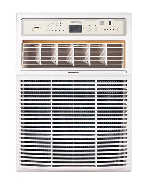 Electronic controls with blue led display. Danby 10,000 BTU Vertical Window Air Conditioner | The ...