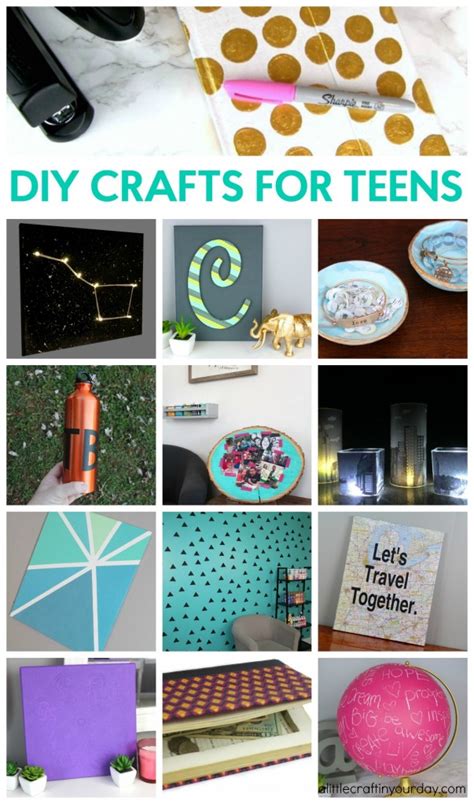This should be on your list of diy projects for teens bedroom on a budget because it requires something you probably already have— a trash can! DIY Crafts for Teens - A Little Craft In Your Day