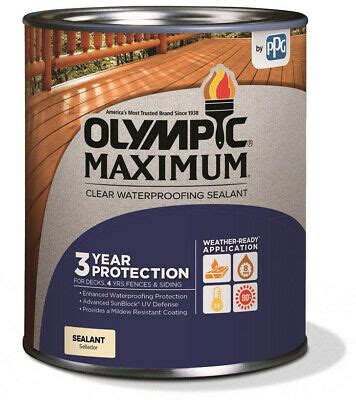 10 best wood fence sealers of february 2021. Wood Sealer Clear Exterior Waterproofing Sealant 1 Qt ...