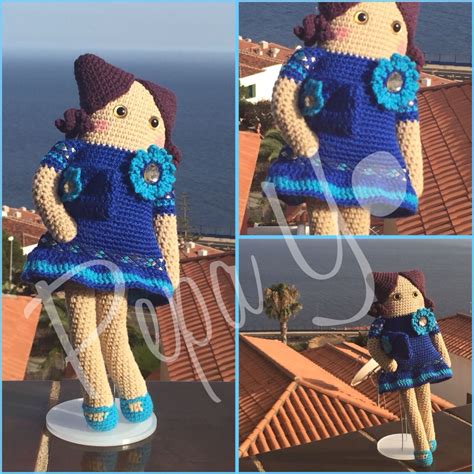 Colección De Muñecas Cuadradas En Crochet Esta Bautizada Como Mary O