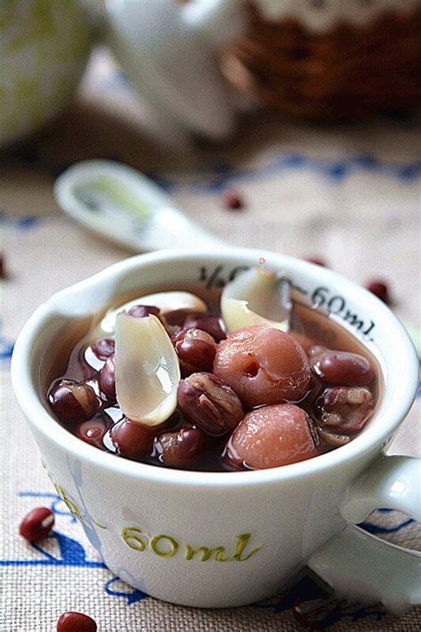 Red Bean Lotus Seed Lily Syrup Miss Chinese Food