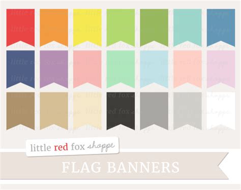 Individual Flag Banner Clipart 20 Free Cliparts Download