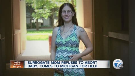Surrogate Mom Refuses To Abort Baby Comes To Michigan For Help Youtube