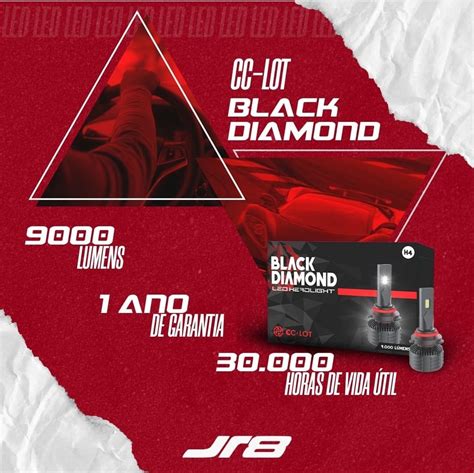 jr8 imports destaca led cc lot black diamond com 1 anos de garantia portal revista automotivo