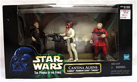 Star Wars The Power Of The Force 84059 Cantina Aliens 3 Figure Set