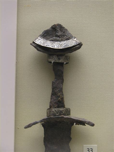 Anglo Saxon Sword Hilt British Museum 2009 Iron Upper En Flickr