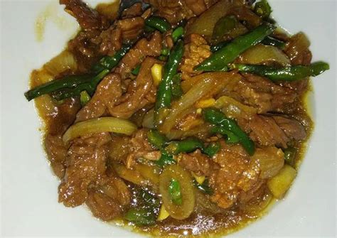 Kailan saus tiram adalah kreasi dari etnik. Resep Daging Tumis Cabe Ijo oleh heryaniA - Cookpad