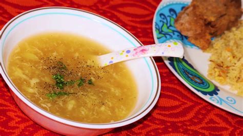 I used chicken thighs instead of breasts, added a little ginger and 2 garlic cloves thinly sliced & left out the bok choy because i couldn't find any. Chicken Soup | Easy Chicken Soup | Chicken Soup with Maggi ...