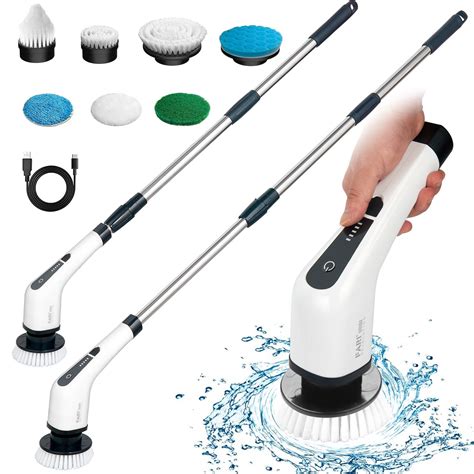 Electric Spin Scrubber Electric Bathroom Cleaning Brush Fari Upgraded Version With 7