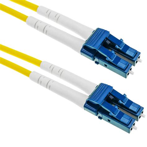 Fiber Optic Cable Lcupc To Lcupc Singlemode 9125 Duplex 100m Os2
