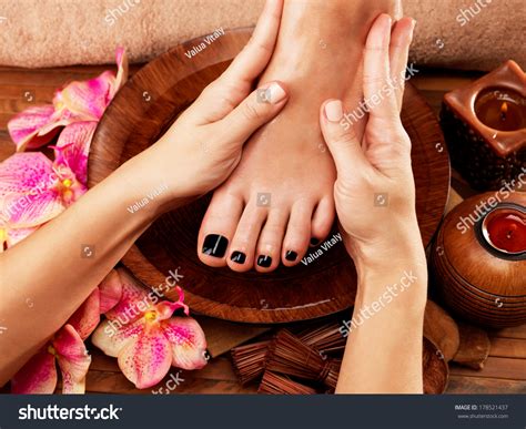 Massage Womans Foot Spa Salon Beauty Shutterstock
