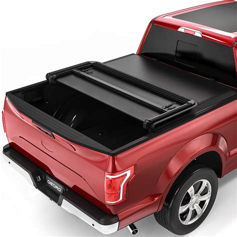 Buy Oedro Upgraded Tri Fold Truck Bed Tonneau Cover Compatible With