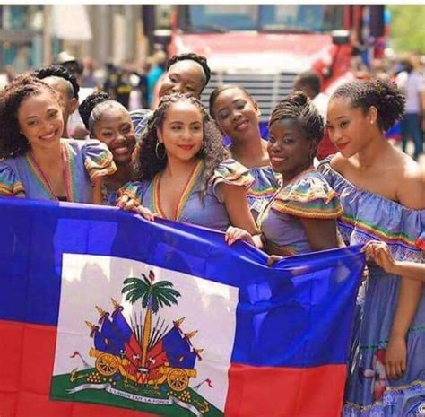 haitian women showing their pride haiti history haitian flag clothing haitian flag
