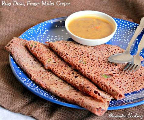 Aromatic Cooking Ragi Dosai Finger Millet Crepes