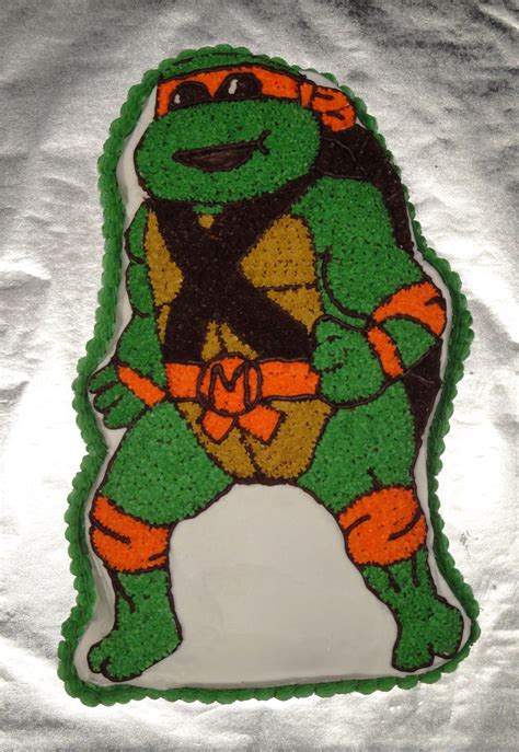 The Project Diary Teenage Mutant Ninja Turtle Cake