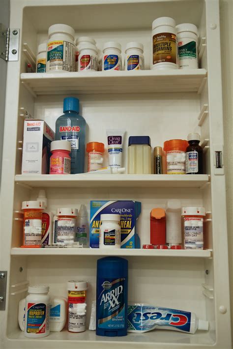 Wayfair carries a wide selection of medicine cabinets for your bathroom. My Medicine Cabinet | I'm bored, so here's a pic of my ...