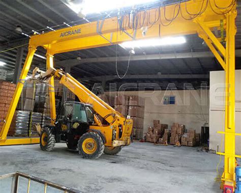 Installation Of 5 Ton Double Girder Gantry Crane In Uae Aicrane