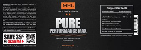 Pure Performance Max Review Is This Performance Supplement For Real