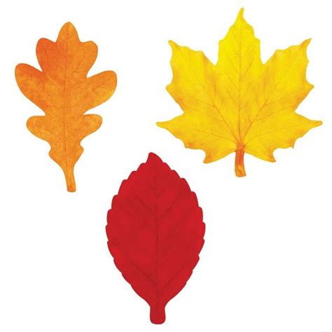 Autumn Leaf Cutouts Templates Clipart Best