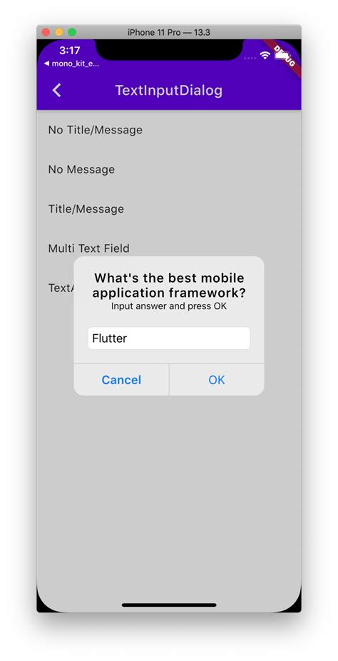 Show Alert Dialog Or Modal Action Sheet Adaptively According To Platform Free Flutter Source Code