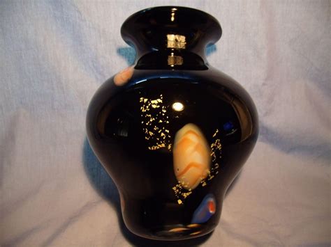 Japanese Art Glass Vase From Glassalley On Ruby Lane