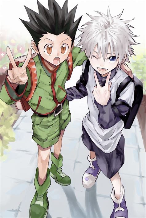 Fanart Gon X Killua Hunter X Hunter Hunter Anime Killua X Gon