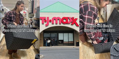 Tj Maxx Customer Hides Her Items In Store When Lines Are Long