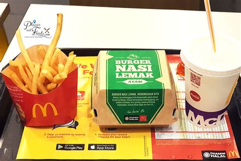 The company says that because they do not freeze. Nasi Lemak Burger McDonald's Malaysia Review