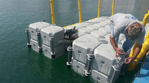 Modular Floating Platform Dock System For Pumps And Walkways Buy