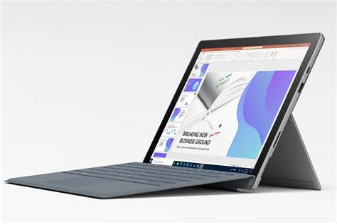 Microsoft Surface Pro 7 Plus Vorgestellt Größerer Akku Wechselbare