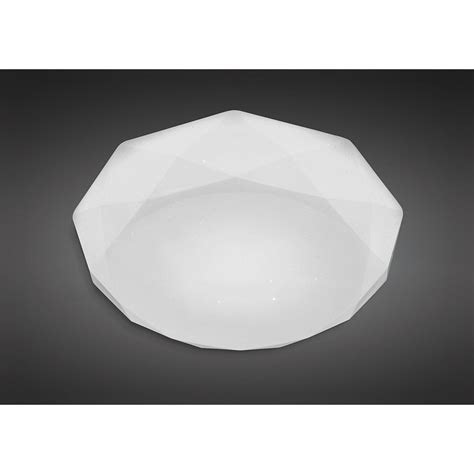 Mantra Lighting Diamante 3000k Modern Large Flush Ceiling Light With