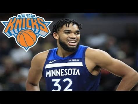 New York Knicks Show Interest In Trading For Karl Anthony Towns