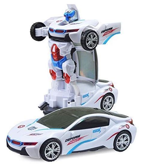 Robot To Car Converting Transformer Auto Function Speed Car With 3d