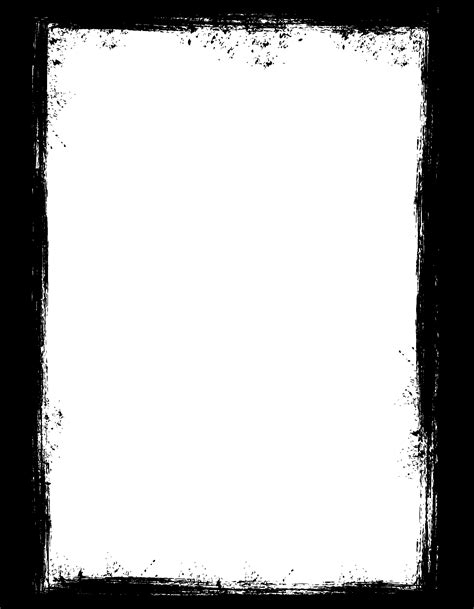 Black Frames Png Clipart Large Size Png Image Pikpng