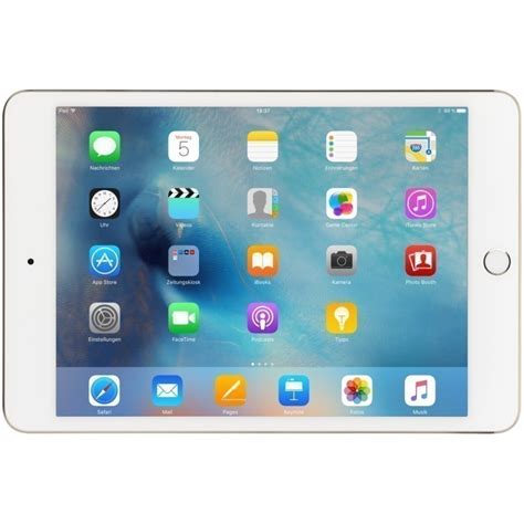 Apple Ipad Mini 4 Wi Fi 128gb Gold Mk9q2fda Tablets Photopoint
