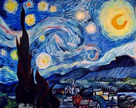 Starry Night From Vincent Van Gogh 2013 Paniraartist106