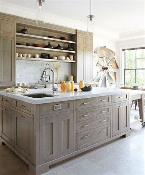 Gorgeous 70 Gray Kitchen Cabinet Design Ideas