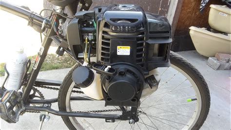38cc Motorized Bicycle Engine Kit Full Review Youtube