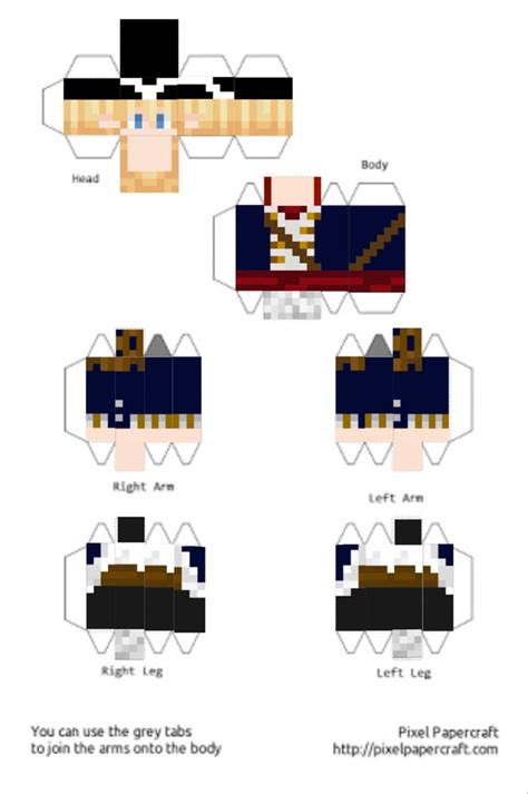 Tubbo Templates Papercraft Minecraft Skin Minecraft Printables Porn