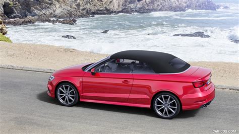 2017 Audi A3 Cabriolet Color Misano Red Top Closed Caricos