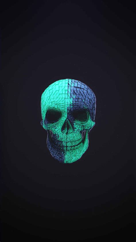 Find and download iphone wallpapers skull wallpapers, total 13 desktop background. Poly Skull iPhone Wallpaper - iPhone Wallpapers : iPhone ...