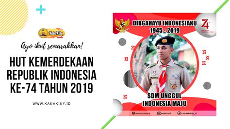 Link nonton flm perjuangan hut ri kemerdekaan 76 tahun 2021. Download Twibbon (Bingkai Foto) HUT Republik Indonesia Ke-74