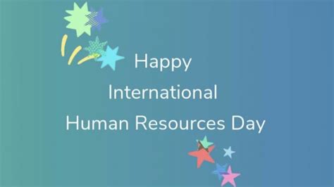 Happy Hr Day 2023 Greetings And International Human Resources Day Images