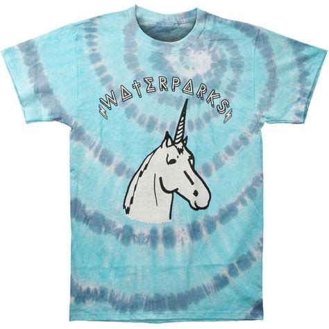 Waterparks Unicorn Tie Dye T Shirt 311071 Rockabilia Merch Store